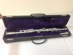 Antique Silver King Metal Clarinet