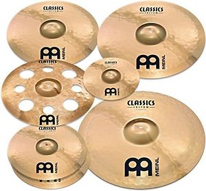 Meinl Cymbals CC4680-DB Classics Custom Pack Double Bonus Cymbal Box Set with