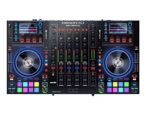 Denon MCX8000 DJ Controller w/ Built in 4-Channel Mixer & Serato DJ Software