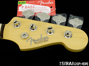 Vintage USA 63 Fender Precision P BASS NECK & TUNERS American Rosewood Nitro