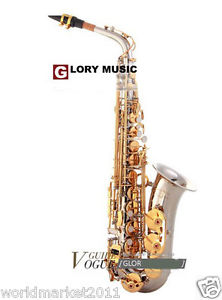 #8 Profession Musical Instruments Brass Hand Polished Compact Alto Saxophone