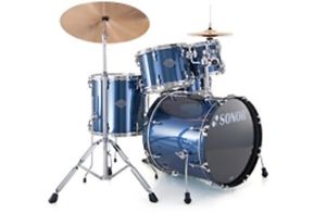 Schlagzeug SONOR Smart Force Xtend SFX11,Stage,22/10/12/14/14, Brushed Blue