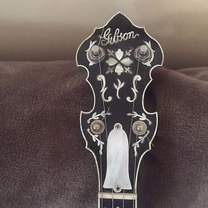 Gibson 5 string banjo Earl Scruggs style (copy) Tony Pass Lost Timber rim!!!