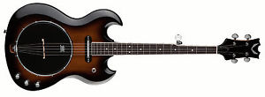 DEAN Gran Sport electric 5-string BANJO new Tobacco Sunburst - Solid Body