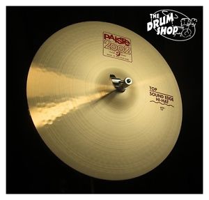 PAISTE 2002 SOUND EDGE HI HATS 17''  (video demo)