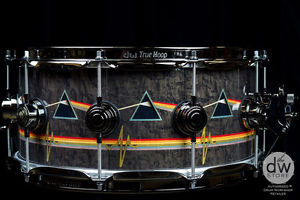 DW Drum Workshop Pink Floyd Nick Mason Icon Snare Drum #133!!!