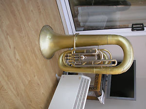 Yamaha BBb tuba converted to CC tuba