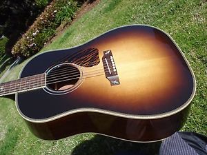 2014 Gibson J-45 Custom Rosewood Acoustic Electric Guitar Abalone Inlays