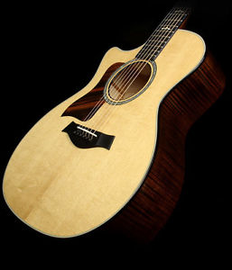 Taylor 614ce Grand Auditorium Left Handed Acoustic/Electric Guitar Brown Sugar