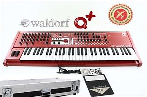 Waldorf Q+ Ruby Red Vintage Synthesizer/Analog Filter/ Ultra Rare