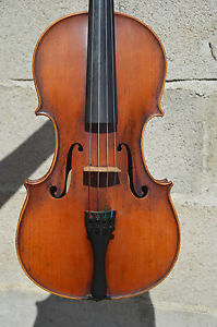 Old viola French? Italian? Crespigny label 1949, very nice!