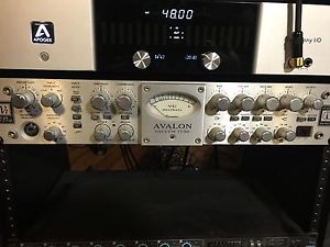 Avalon 737sp Microphone preamp (With Compressor Mod and new NOS tubes)