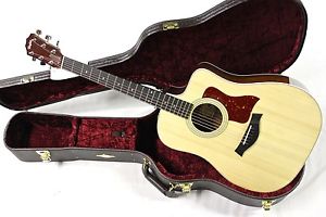 Taylor 210ce Deluxe Dreadnought Cutaway Acoustic/Electric Guitar - Natural