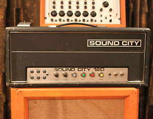 Vintage 1970s Sound City 120 B120 Mark 4 Custom Dallas Valve Amplifier SERVICED