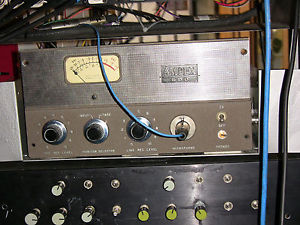 Ampex 601 600 602 Tube Mic Preamp rebuilt with an Altec Output Transformer