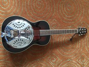 Wechter Sheerhorn Resonator Guitar W/ HS Case