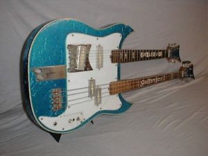 1969 CUSTOM DOUBLE NECK BASS & GUITAR -- made in USA