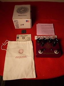 Analogman King of Tone Pedal HIGH GAIN RED EARLY SERIAL V4 KOT High Gain Red ALL