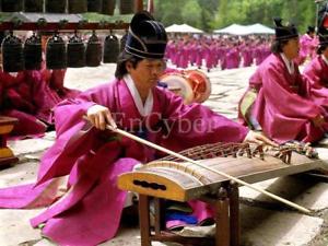 ZITHER HARP "AJAENG" "AH-JENG" BOW STRING INSTRUMENT