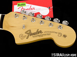 Vintage 65 RI USA Fender Jazzmaster NECK & TUNERS 1965 Rosewood Bound Guitar