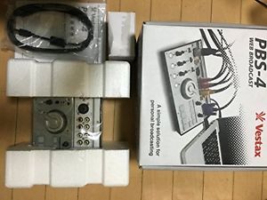 Vestax PBS-4 PBS4 Live Web Broadcasting Audio/Video Mixer Excellect++ Mint Japan
