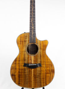 2016 Taylor K24ce Grand Auditorium Koa Acoustic Electric Guitar #10018118