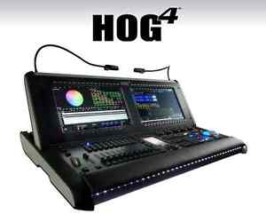 Hog 4 Control Console by High End Systems a Barco Company With Roadcase