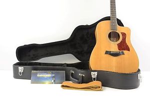 2013 Taylor 210CE-K DLX Acoustic/Electric Guitar - Natural w/OHSC - Koa Deluxe