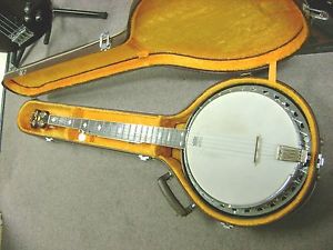 Alvarez Silver Princess 5 String Banjo w/case