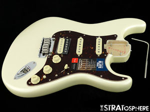 Fender American Elite HSS Shawbucker Stratocaster Strat LOADED BODY Pearl