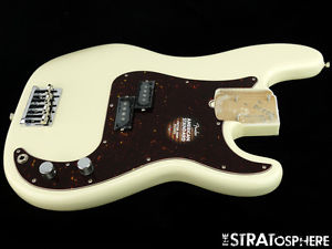 LOADED American Standard Fender Precision P BASS BODY Custom Shop 60s White