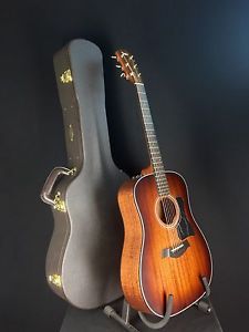 2015 Taylor 320e SEB Acoustic Electric Guitar, Shaded Edgeburst, Hardshell Case