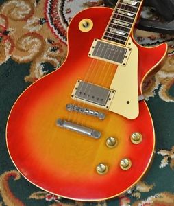 Free Shipping Used Gibson Les Paul Standard / Cherry Sunburst ('80) Guitar