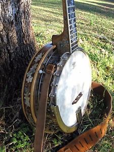 1928 Leedy Tenor Banjo 5-string Conversion