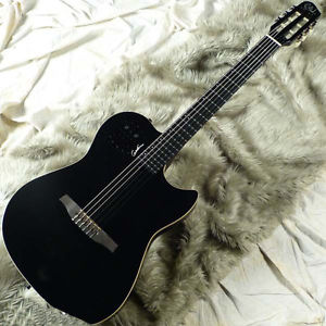 USED ​​Godin Multiac Nylon BLACK KNIGHT Acoustic Guitar Free Shipping