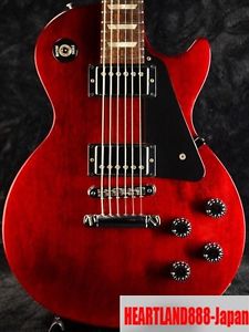 F/S Used Gibson Les Paul Studio -Wine Red Chrome Hardware HTF Rare From Japan