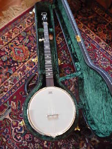 Gretsch G9451 Five String Dixie Deluxe Banjo with case + extras MINT