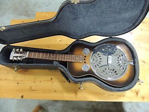 1992 Dobro OMI Square Neck With With Hard Shell Case