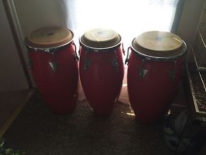 LP Congas Set Of 4 In Perfect Condition