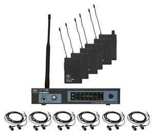 Galaxy Audio  AS-900 In-Ear Monitor System 6-Pack, for 6 Users: In-Ear Experts