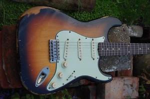 Vintage Aged Relic Stratocaster Strat Guitar