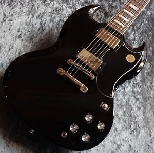 Free Shipping Used Gibson SG 61 Reissue 2016 Limited Ebony Electric Guitar