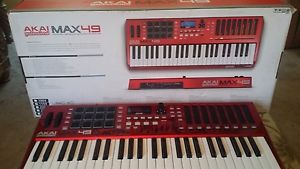Akai Professional MAX49 USB/MIDI/CV Keyboard Controller-Signed by " Migos"-  New