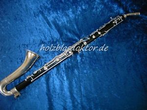 Alt-Klarinette in F "Hammerschmidt Klingson" deutsches System   generalüberholt