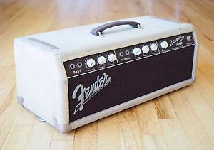 1962 Fender Bassman 6G6-B Blonde Brownface Vintage Pre-CBS Piggyback Tube Amp