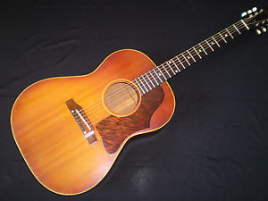 1961 Gibson LG2 Acoustic Guitar - X Braced - Rare Cherry Burst