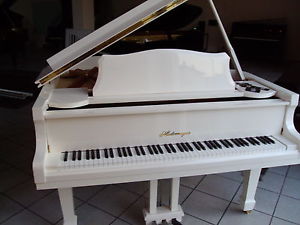 Pianoforte mezza coda Niedermeyer BIANCO NUOVO garantito 5 anni