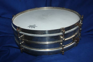 Vintage 1920s Ludwig Universal Snare Drum 14 inch x 4 inch deep - VERY RARE