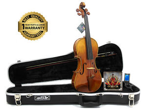 D'Luca Strauss 800 Espressivo Violin Antique 4/4 With SKB Case, Dominant Strings