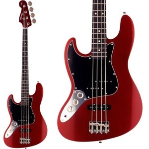 Fender Japan Aerodyne Jazz Bass AJB/LH Old Candy Apple Red (OCR) Left Handed F/S